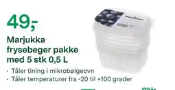 Felleskjøpet Marjukka frysebeger pakke tilbud