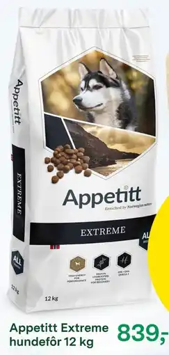 Felleskjøpet Appetitt Extreme hundefôr tilbud