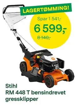 Felleskjøpet Stihl RM 448 T bensindrevet gressklipper tilbud