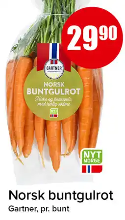 Eurospar Gartner buntgulrot tilbud