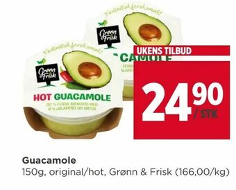 Meny Guacamole tilbud
