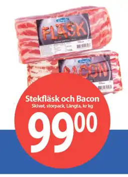 MaxiMat Svinesund Stekfläsk och Bacon tilbud