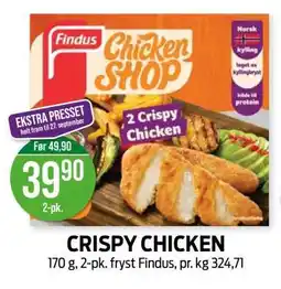Kiwi CRISPY CHICKEN tilbud