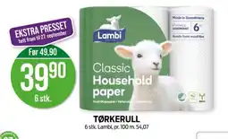 Kiwi TØRKERULL tilbud