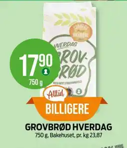 Kiwi GROVBRØD HVERDAG tilbud