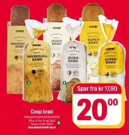 Coop Extra Coop brød tilbud