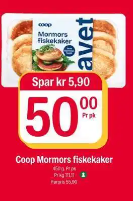 Coop Extra Coop Mormors fiskekaker tilbud
