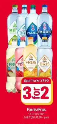 Coop Extra FARRIS FRUS tilbud