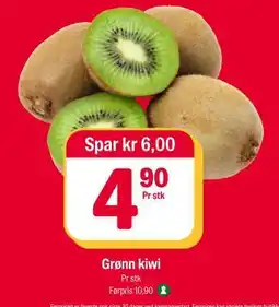 Coop Extra Grønn kiwi tilbud