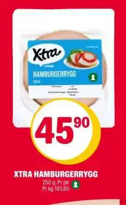 Coop Extra XTRA HAMBURGERRYGG tilbud