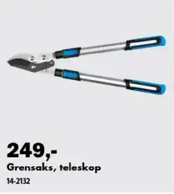 Biltema Grensaks, teleskop tilbud