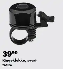 Biltema Ringe-klokke, svart tilbud