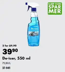 Biltema De-icer tilbud