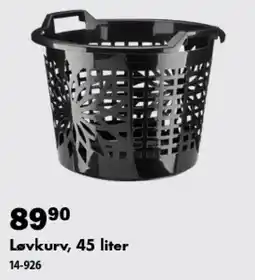 Biltema Løvkurv tilbud