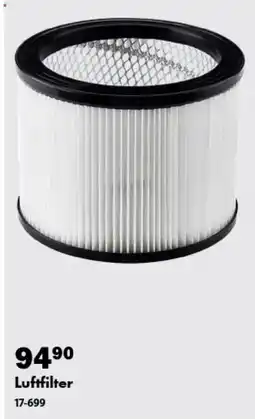 Biltema Luftfilter tilbud