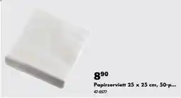 Biltema Papirserviet tilbud
