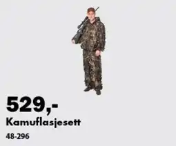 Biltema Kamuflasjesett tilbud