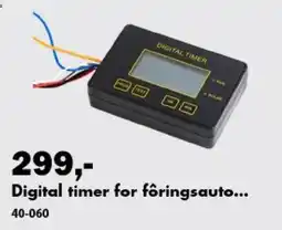 Biltema Digital timer for fôringsauto... tilbud