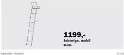 Biltema Jaktstige, mobil tilbud