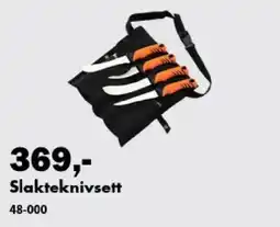 Biltema Slakteknivsett tilbud