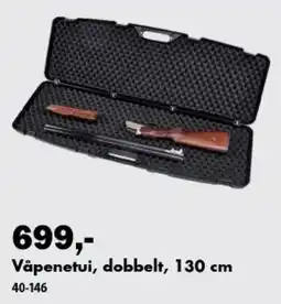 Biltema Våpenetui, dobbelt tilbud