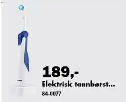 Biltema Elektrisk tannbørst... tilbud