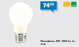 Biltema Normalpære, E27 tilbud