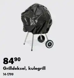Biltema Grilldeksel, kulegrill tilbud