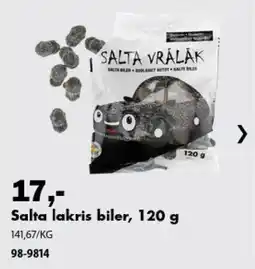 Biltema Salta lakris biler tilbud