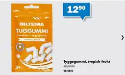 Biltema Biltema tyggegummi tropisk frukt tilbud