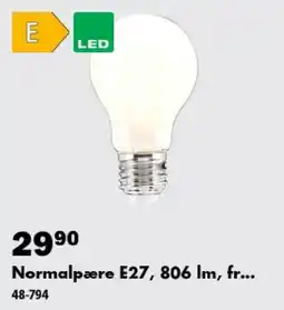 Biltema Normalpære E27 tilbud