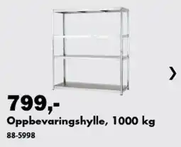 Biltema Oppbevaringshylle tilbud