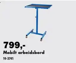 Biltema Mobilt arbeidsbord tilbud
