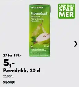 Biltema Biltema Pæredrikk tilbud