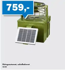 Biltema Føringsautomat, solcelledrevet tilbud