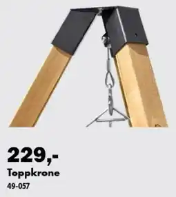 Biltema Toppkrone tilbud