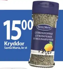 MaxiMat Charlottenberg Santa Maria kryddor tilbud