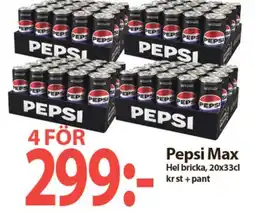 MaxiMat Charlottenberg Pepsi Max tilbud