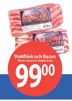 MaxiMat Charlottenberg Längta Stekfläsk och Bacon tilbud