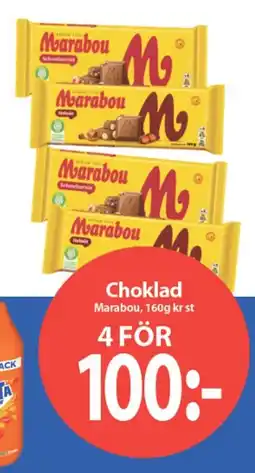 MaxiMat Charlottenberg Choklad Marabou tilbud
