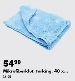 Biltema Mikrofiberklut tilbud