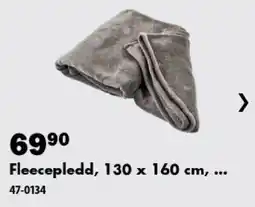 Biltema Fleecepledd tilbud