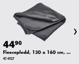 Biltema Fleecepledd tilbud