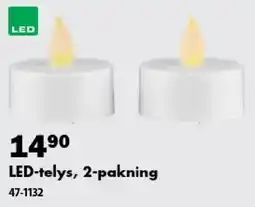 Biltema LED-telys tilbud