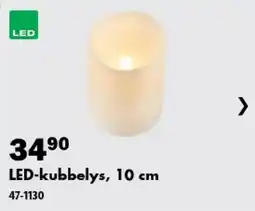 Biltema LED-kubbelys tilbud