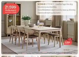 Møbelringen WoodStory Floating spisebord tilbud