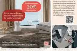 Møbelringen Skreddersøm tepper tilbud