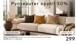Skeidar EMILY PYNTEPUTE tilbud