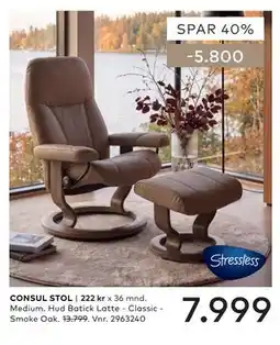 Skeidar CONSUL STOL tilbud