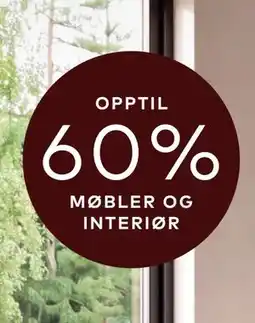 Skeidar MØBLER OG INTERIØR tilbud